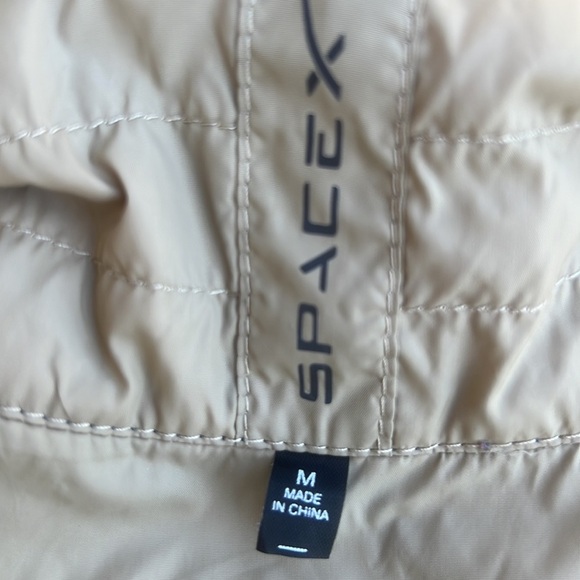 SpaceX Blue/Tan Reversible Vest Men'S Size M - Picture 10 of 10